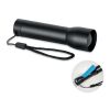 Lampe rechargeable en alu. noir | sans marquage | non disponible | non disponible