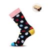 Chaussettes motifs amusants M noir