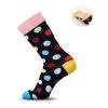 Chaussettes motifs amusants L noir