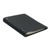 Cahier A5 rechargeable en PU noir