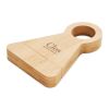 Support décapsuleur en bambou bois