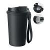 Gobelet en acier recyclé 400ml noir