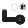 Support magnétique téléphone noir
