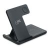 Chargeur pliable 3-en-1 15W noir