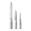 Set de couteaux en acier inox argent