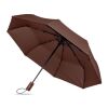 Parapluie automatique "21" marron