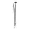 Lanyard en RPET gris | sans marquage | non disponible | non disponible | non disponible