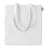 Sac shopping en RPET laminé blanc | sans marquage | non disponible | non disponible | non disponible