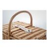 Panier pique-nique en osier 4 bois | sans marquage | non disponible | non disponible
