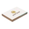 Bloc post-it avec couverture à planter blanc | sans marquage | non disponible | non disponible