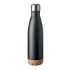Bouteille double paroi 600 ml noir | sans marquage | non disponible | non disponible | non disponible