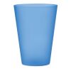 Gobelet en PP givré 300ml bleu transparent | sans marquage | non disponible | non disponible