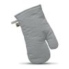 Gant de cuisine en coton organi gris | sans marquage | non disponible | non disponible | non disponible