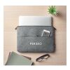 Sac pour ordinateur en RPET gris | sans marquage | non disponible | non disponible | non disponible