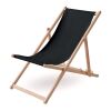 Transat en bois noir | sans marquage | non disponible | non disponible | non disponible