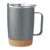 Gobelet double paroi 300ml gris | sans marquage | non disponible | non disponible