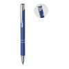 Stylo à bille en alu recyclé 'Dona' bleu royal | sans marquage | non disponible | non disponible