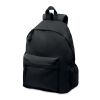 600D RPET polyester backpack noir | sans marquage | non disponible | non disponible | non disponible