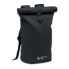 Rolltop washed canvas backpack noir | sans marquage | non disponible | non disponible | non disponible