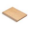 A5 ring bound Bamboo notebook bois | sans marquage | non disponible | non disponible