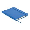 Recycled PU A5 lined notebook bleu royal | sans marquage | non disponible | non disponible | non disponible