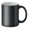 Matt coloured mug 300 ml noir | sans marquage | non disponible | non disponible