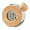 Water powered bamboo LCD clock gris transparent | sans marquage | non disponible | non disponible | non disponible
