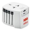 Skross MUV USB A/C adapter blanc | sans marquage | non disponible | non disponible | non disponible
