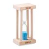 Wooden sand timer 3 minutes bois | sans marquage | non disponible | non disponible