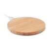 Bamboo wireless charger 15W bois | sans marquage | non disponible | non disponible