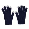 Gants tactiles smartphones bleu | sans marquage | non disponible | non disponible | non disponible