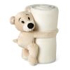 Couverture polaire avec ours blanc | sans marquage | non disponible | non disponible | non disponible