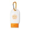 Crème solaire protection SPF30 30ml avec mousqueton orange | sans marquage | non disponible | non disponible | non disponible
