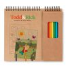 Set de coloriage avec bloc beige | sans marquage | non disponible | non disponible