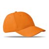 Casquette baseball 6 pans orange | sans marquage | non disponible | non disponible | non disponible