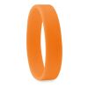 Bracelet en silicone orange | sans marquage | non disponible | non disponible