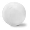 Ballon de plage gonflable en PVC blanc | sans marquage | non disponible | non disponible | non disponible