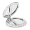 Miroir rond en PU blanc | sans marquage | non disponible | non disponible
