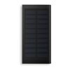 Powerbank solaire 8000mAh noir | sans marquage | non disponible | non disponible