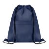 Grand sac cordelette 210D bleu | sans marquage | non disponible | non disponible | non disponible