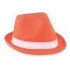 Chapeau de paille couleur orange | sans marquage | non disponible | non disponible | non disponible