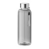 Bouteille avec lanière - 500 ml gris transparent | sans marquage | non disponible | non disponible | non disponible