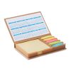 Set de bureau avec calendrier beige | sans marquage | non disponible | non disponible | non disponible