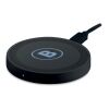 Chargeur sans fil rond noir | sans marquage | non disponible | non disponible
