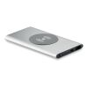 Powerbank sans fil 4000mAh type C DC5V argent mate | sans marquage | non disponible | non disponible | non disponible
