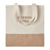 Sac à provisions avec jute. beige | sans marquage | non disponible | non disponible | non disponible