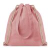 Sac en coton recyclé. rouge | sans marquage | non disponible | non disponible | non disponible