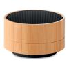 Haut-parleur Bluetooth Bambou. noir | sans marquage | non disponible | non disponible | non disponible