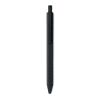 Stylo poussoir blé paille PP. noir | sans marquage | non disponible | non disponible