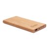 Powerbank/chargeur en bambou bois | sans marquage | non disponible | non disponible